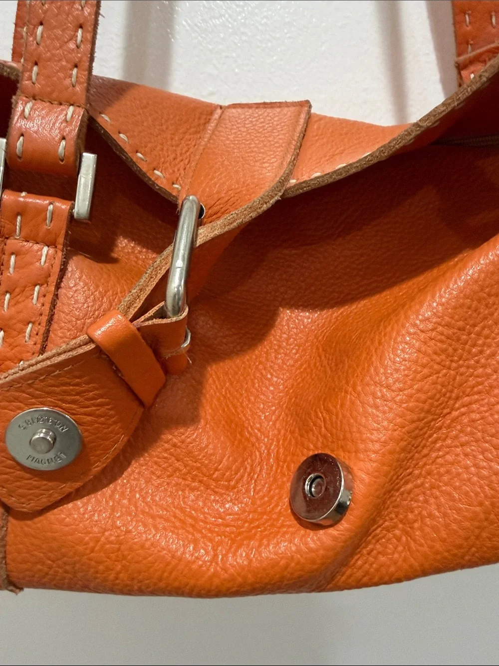 Carla Mancini stylish orange
